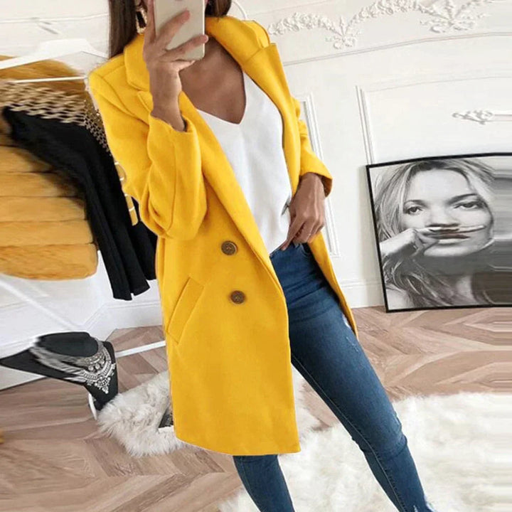 Levoire | Robe soirée élégante Jaune