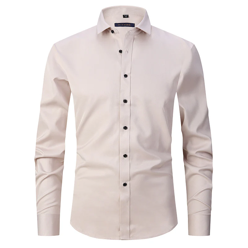 Levoire | Chemise sans plis Beige