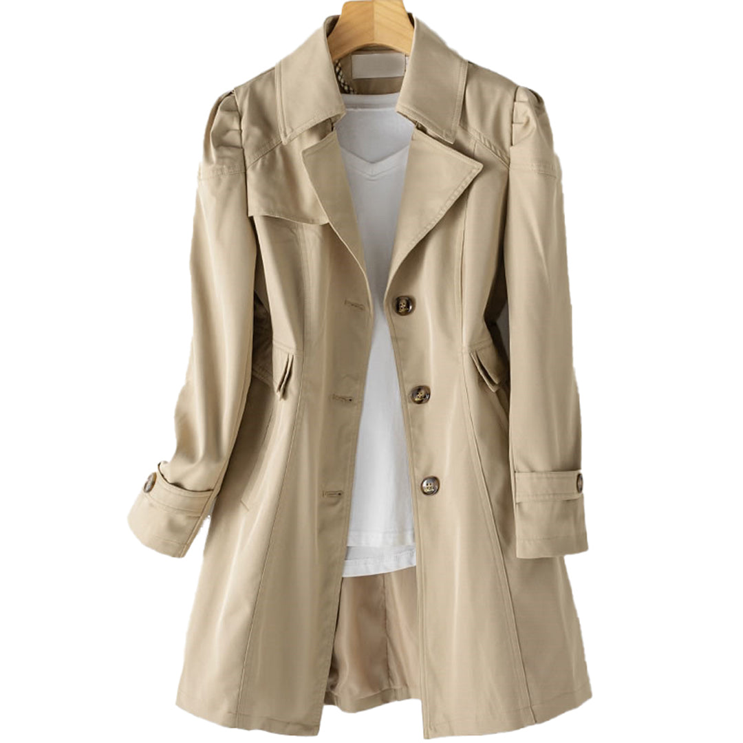 Levoire | Trench-Coat Välikerros Idéal Pour Le Printemps Khaki