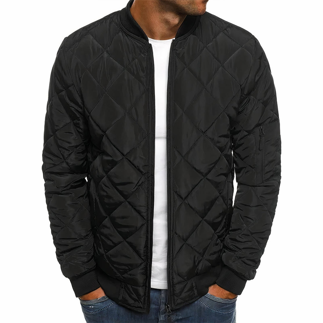Levoire | Veste matelassée pour le printemps Noir