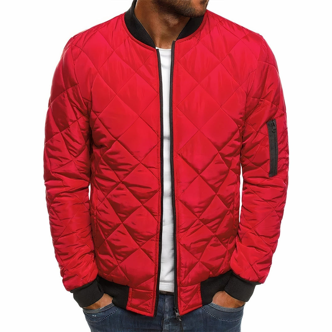 Levoire | Veste avec Matelassage Élégant et Confort Optimal pour Femmes Rouge