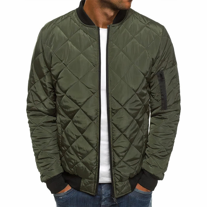 Levoire | Veste avec Matelassage Élégant et Confort Optimal pour Femmes Vert armée