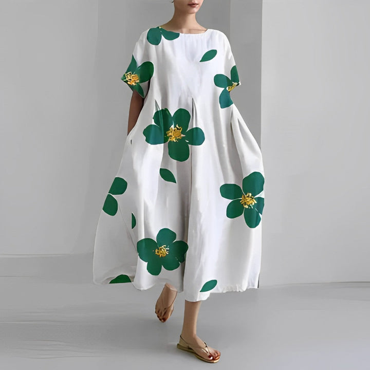 Levoire | Robe Bohème Fleurie Élégante W-2