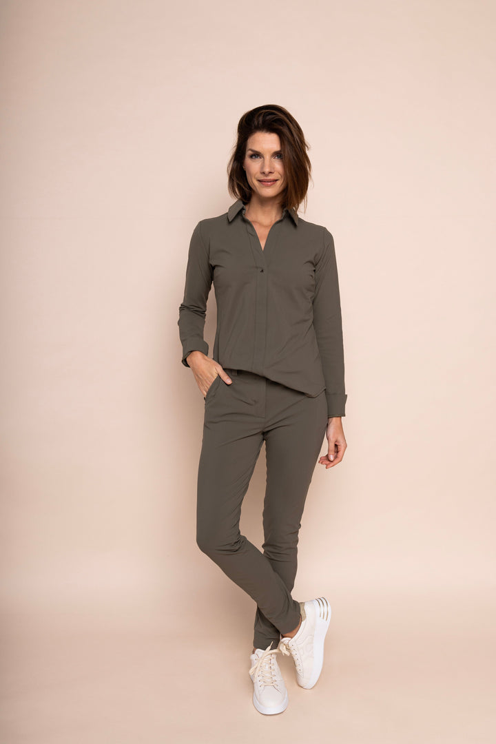 Levoire | Chemise De Voyage À Manches Longues Pour Les Jours Frais