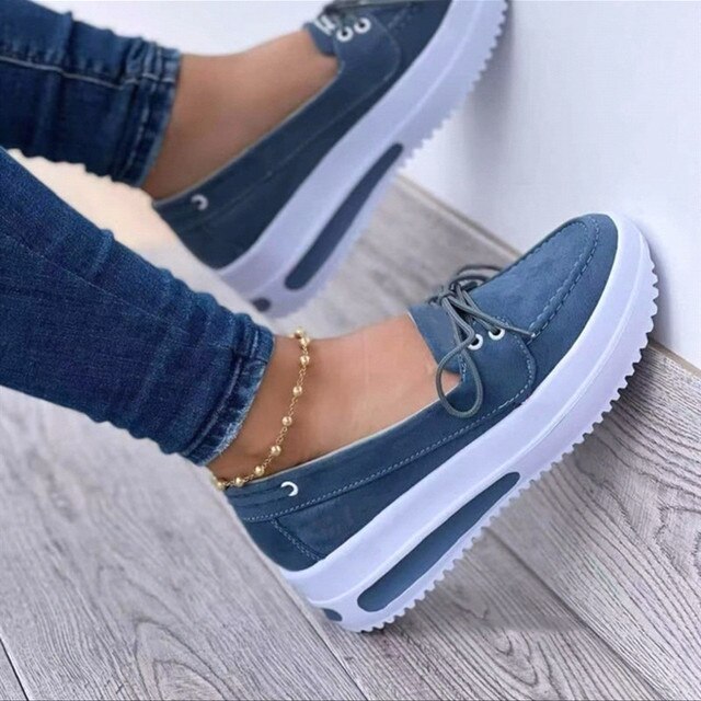 Levoire | Chaussures À Lacets Pour Un Ajustement Optimal Bleu