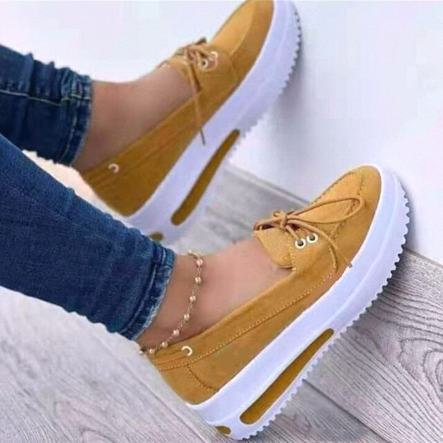 Levoire | Chaussures à lacets Jaune