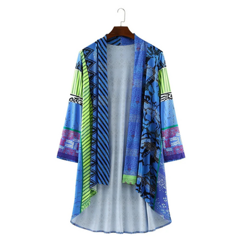 Levoire | Veste Couleurs Vives Ouverte Front Plus Size Veste Vêtements Féminins