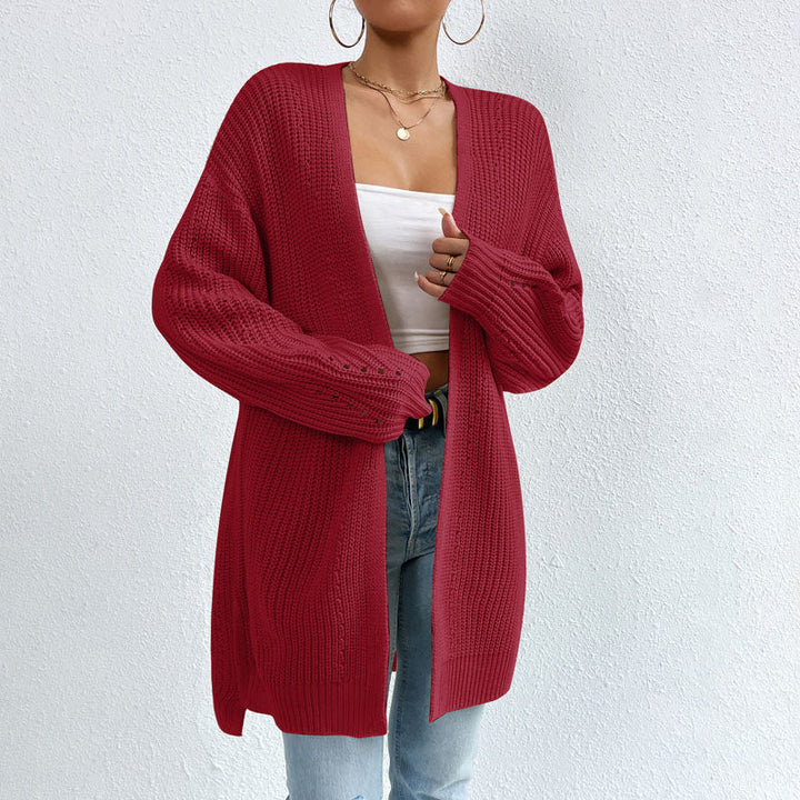 Levoire | Gilet Ouvert Devant Coton Gilet Tricoté Femme