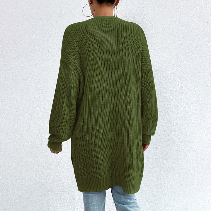 Levoire | Gilet Ouvert Devant Coton Gilet Tricoté Femme