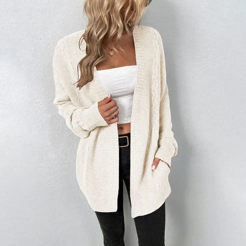 Levoire | Manteau En Tricot Long Et Doux Avec Poches Pour Femmes