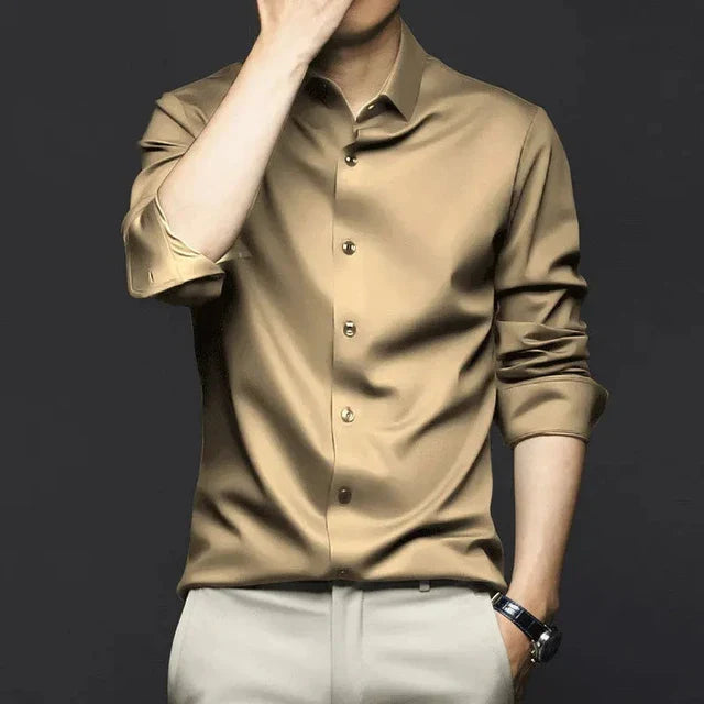 Levoire | Chemise Confortable Pour Homme Or