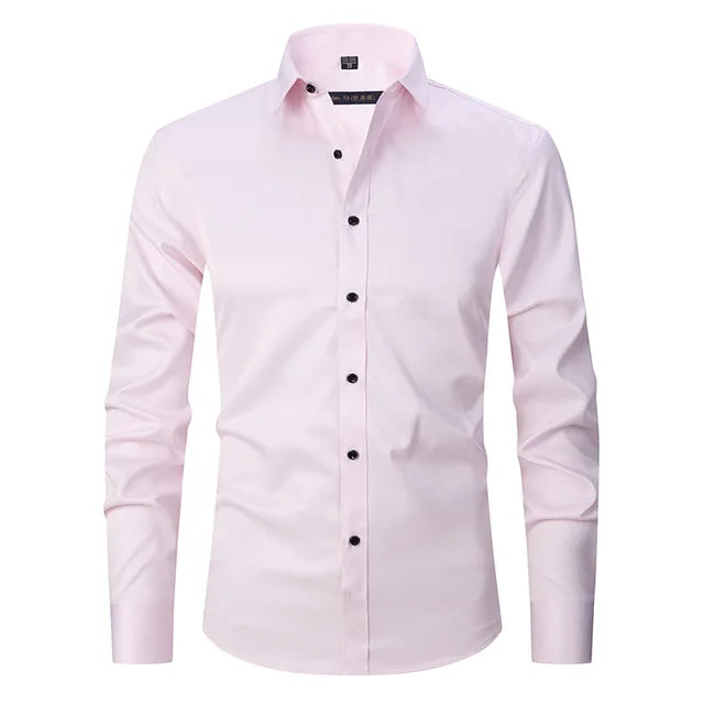 Levoire | T-Shirt Slim Fit Élastique Mark Rosa
