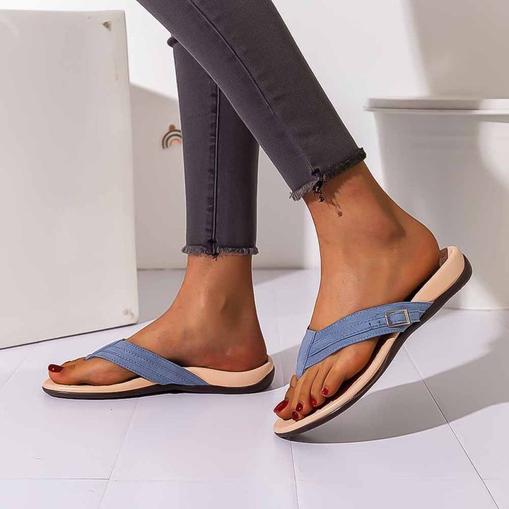 Levoire | Chaussons Orthopédiques Confortables Bleu clair