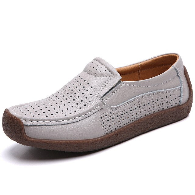 Levoire | Modernes Basses Chaussures Pour Femmes Gris creux