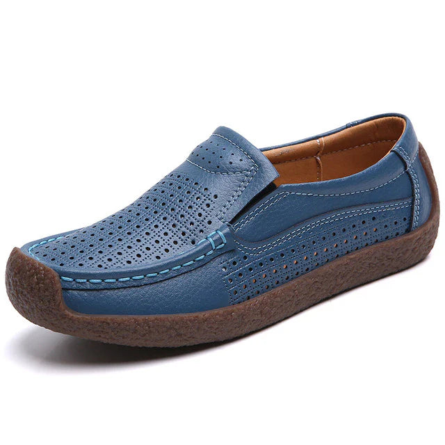 Levoire | Modernes Basses Chaussures Pour Femmes Trou bleu