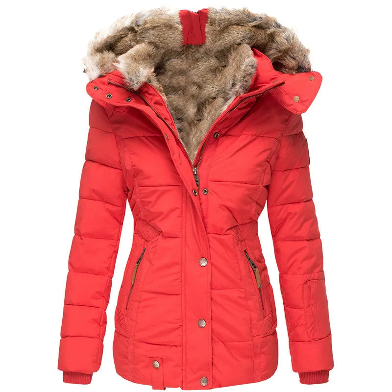 Veste d'hiver chic et polyvalente Rot