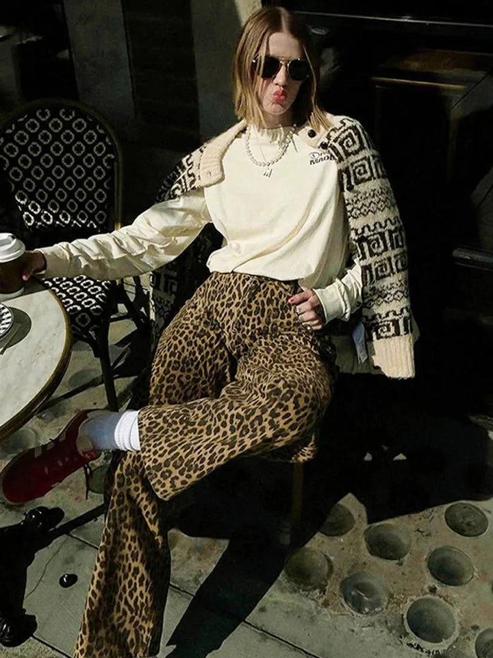 Levoire | Pantalon Pour Femmes Avec Jambes Amples Et Taille Détendue