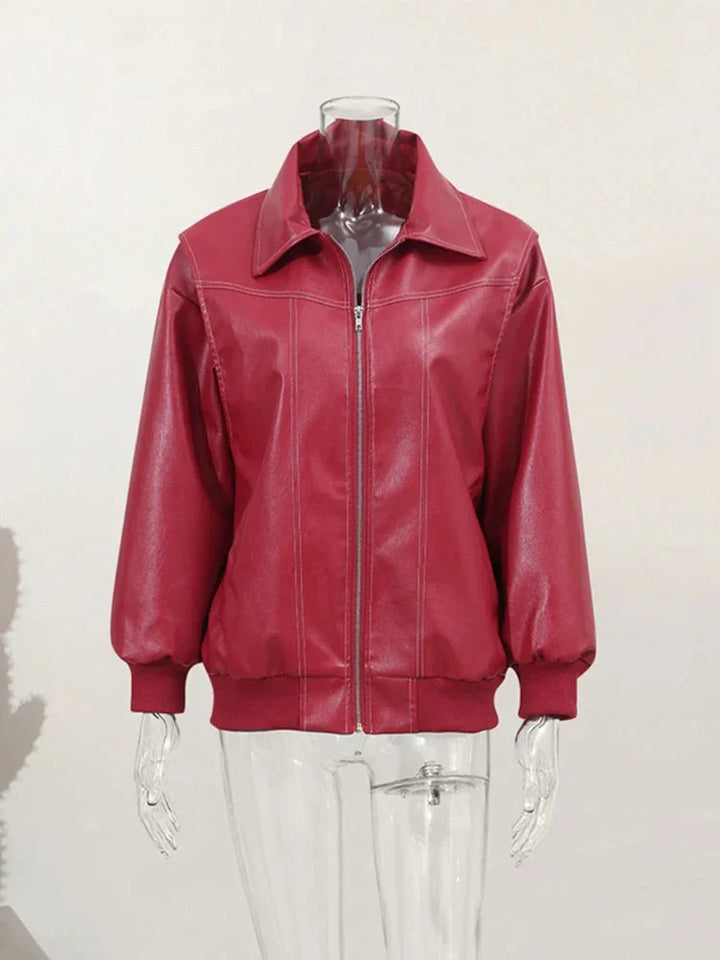 Levoire | Grande Taille Veste Bomber Zippée Vêtements Pour Femmes