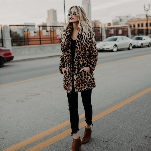 Levoire | Veste Léopard Élégante Pour Femmes