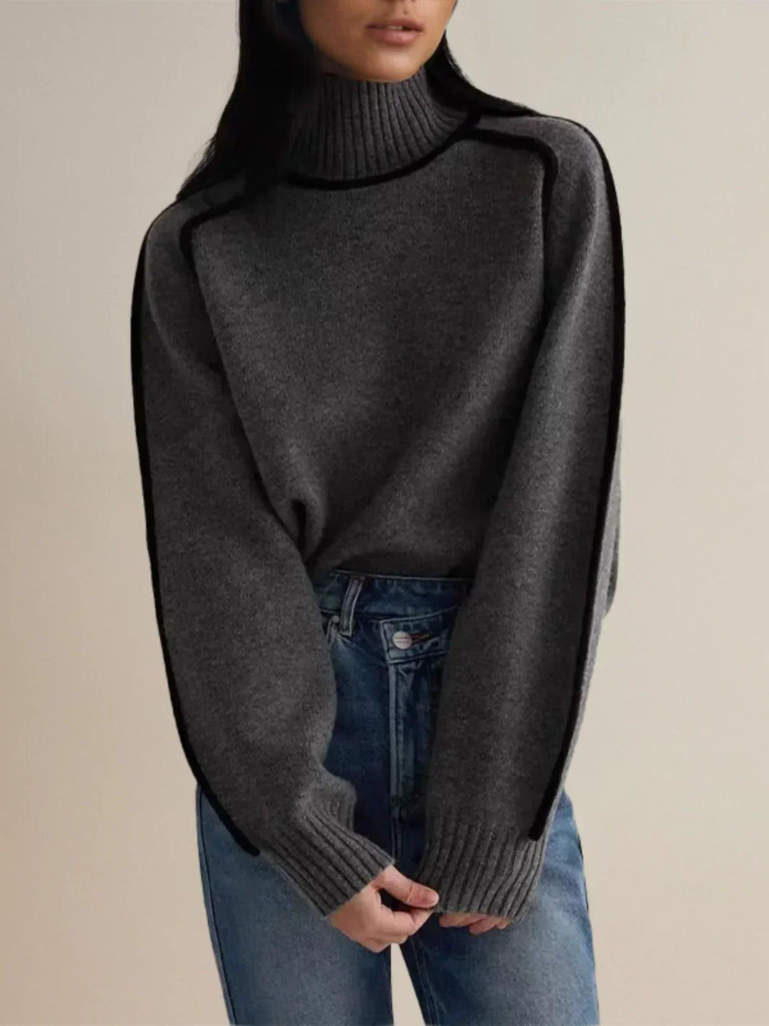 Levoire | Pull Fin Avec Texture Élégante