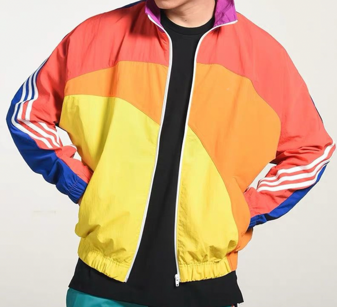 Levoire | Veste Lentilles Avec Un Design Élégant Arc-en-ciel