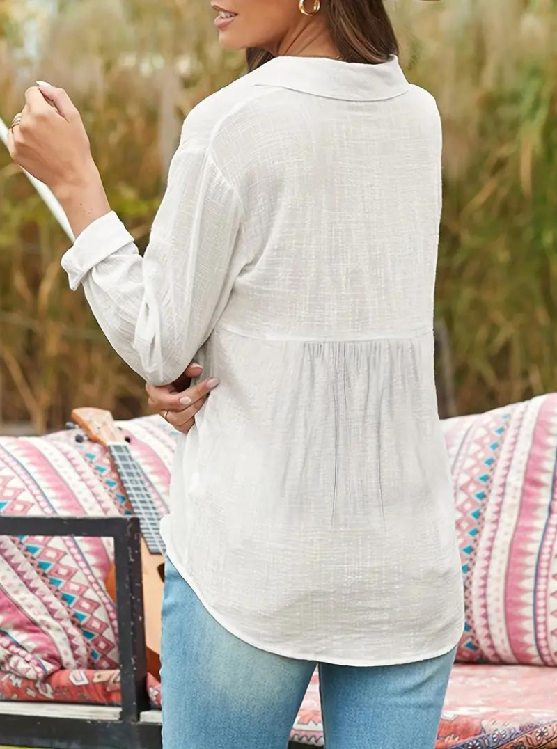 Levoire | Boutonné Manches Longues Chemise Femme Vêtements Féminins