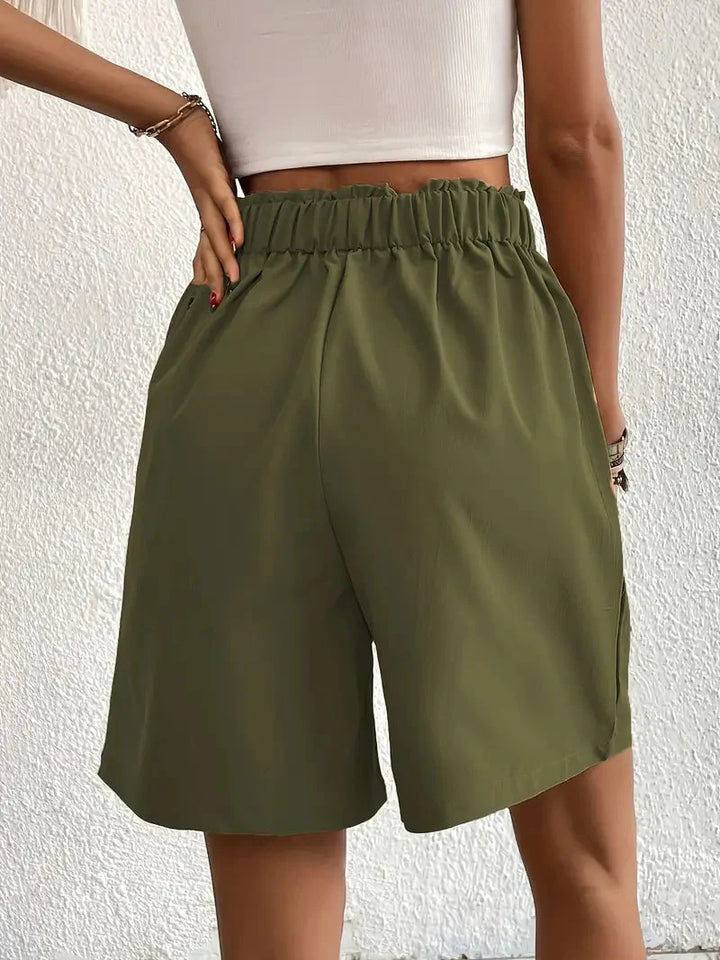 Levoire | Shorts, Poches Obliques, Taille Haute, Shorts Pour Femmes, Vêtements D'Été
