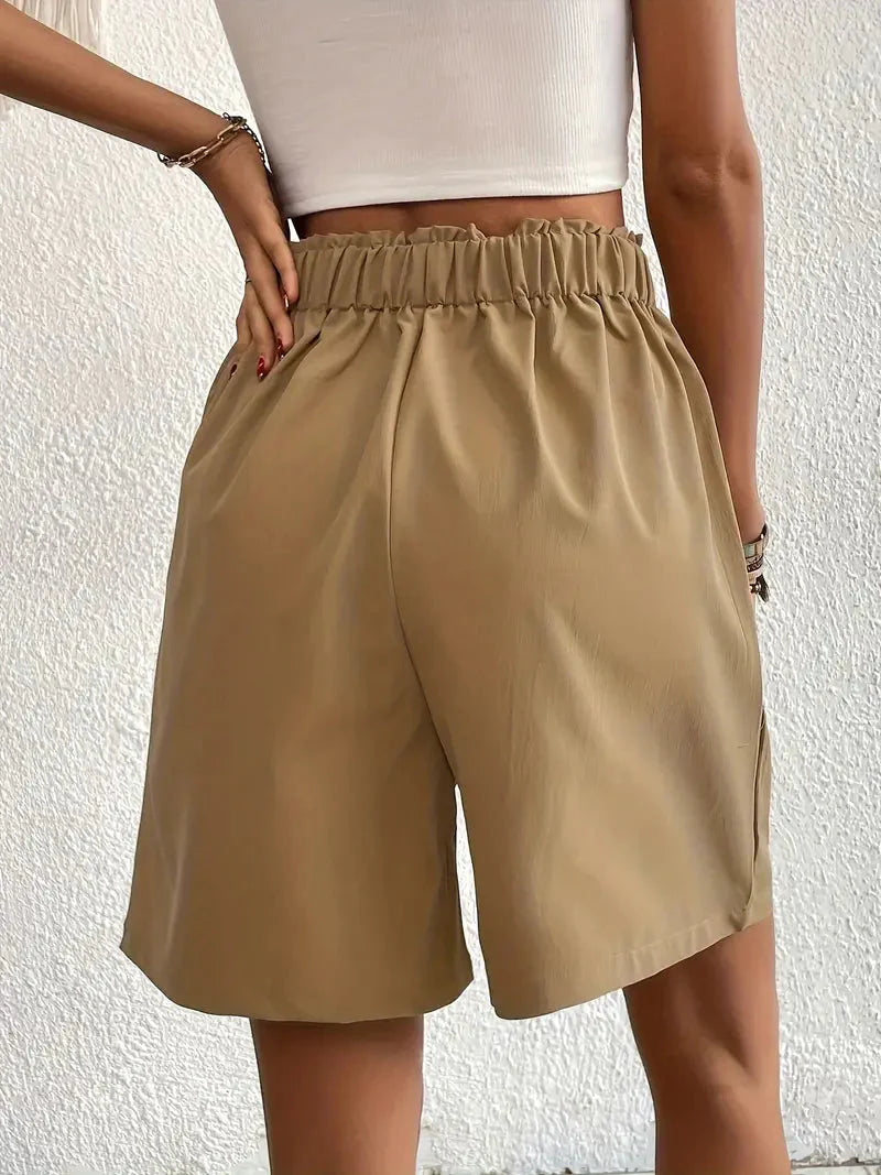Levoire | Shorts, Poches Obliques, Taille Haute, Shorts Pour Femmes, Vêtements D'Été