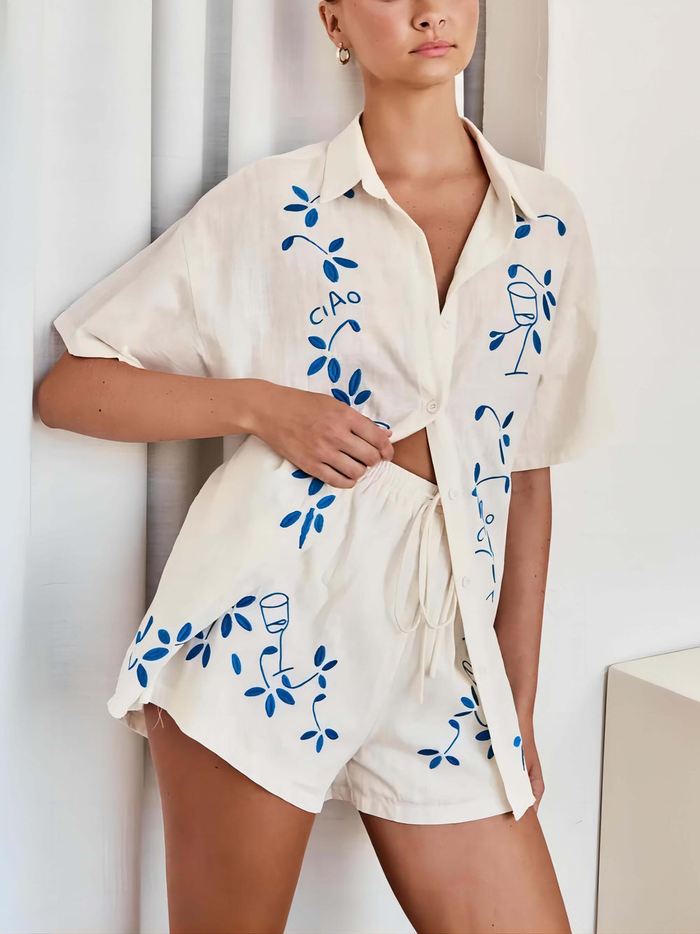 Levoire | Ensemble De Shorts En Coton De 2 Pièces