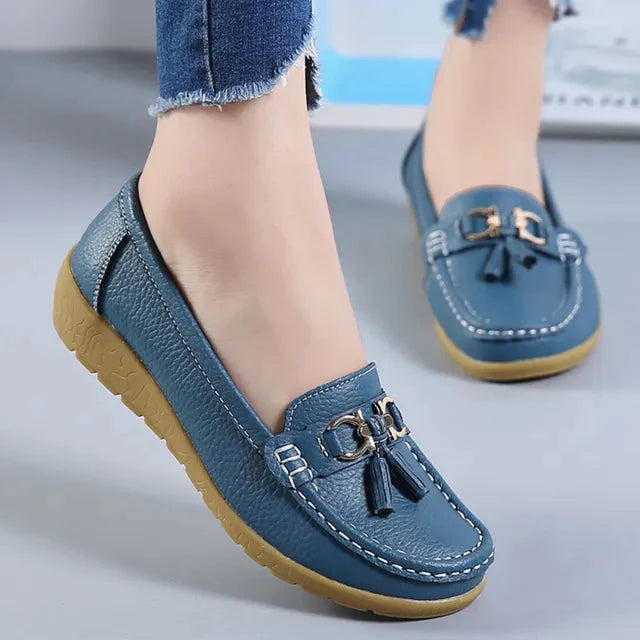Levoire | Chaussures Slip-On Confortables Pour Femmes Bleu clair
