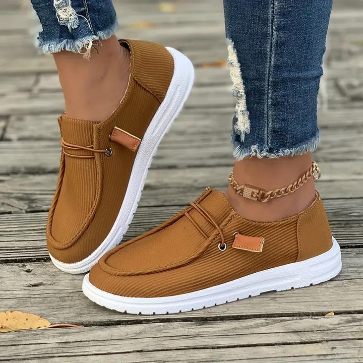 Levoire | Ballerines Légères Et Décontractées Pour Femmes Marron foncé