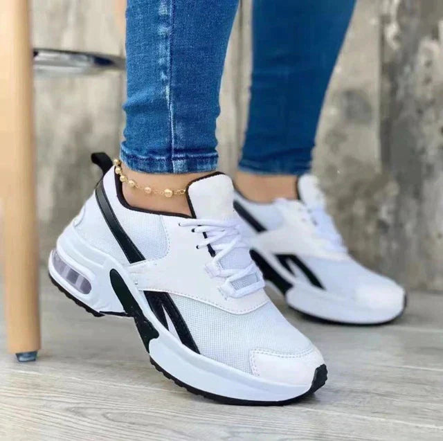 Levoire | Baskets Pour Femmes Avec Semelle Intérieure Blanc