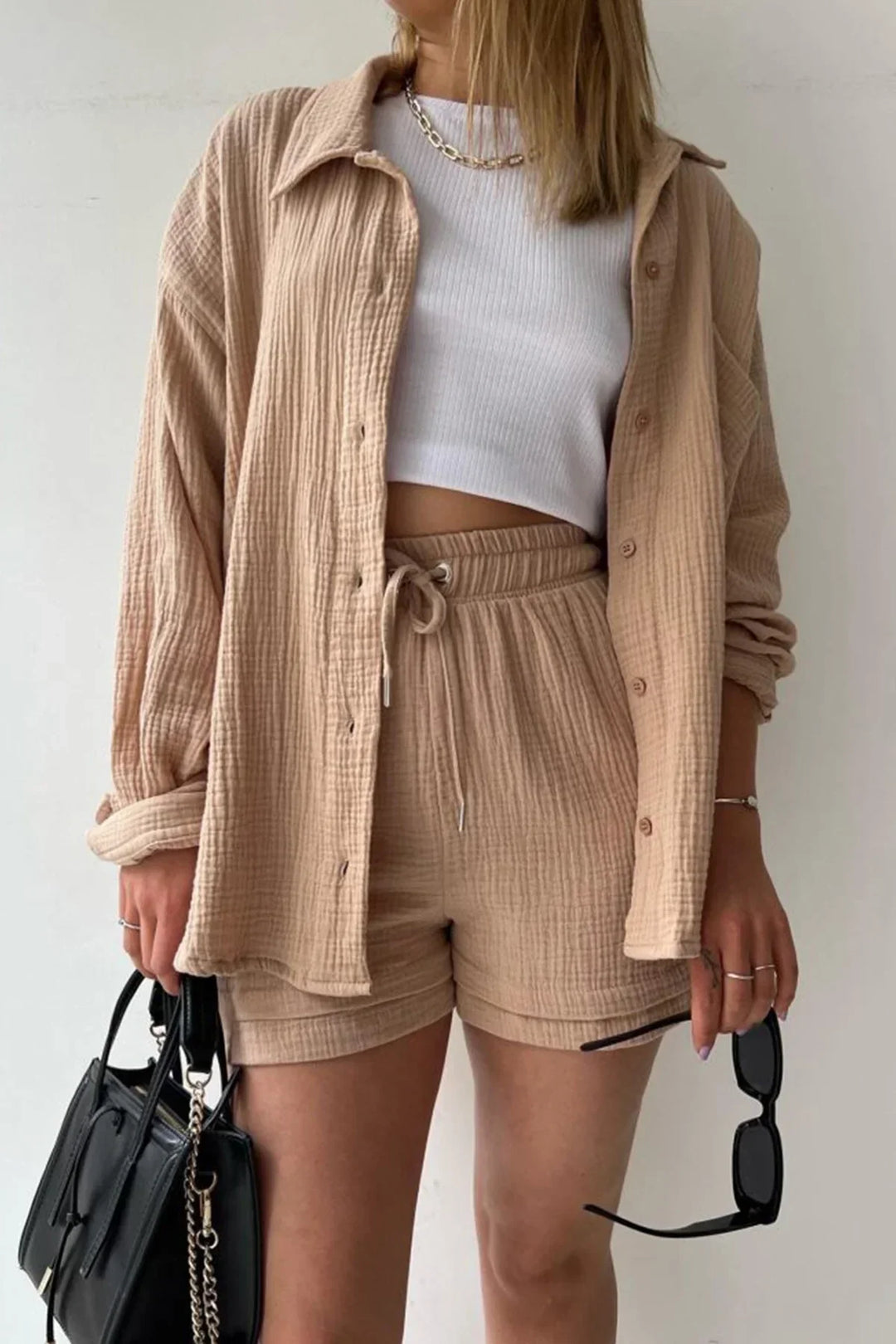Levoire | Ensemble Éclatant Pour L'Été Khaki