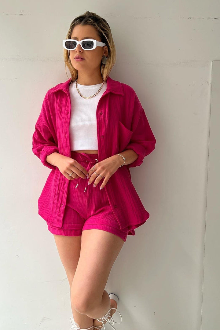 Levoire | Design T-Shirt À Manches Longues Et Shorts Assortis Pour Femmes Siena