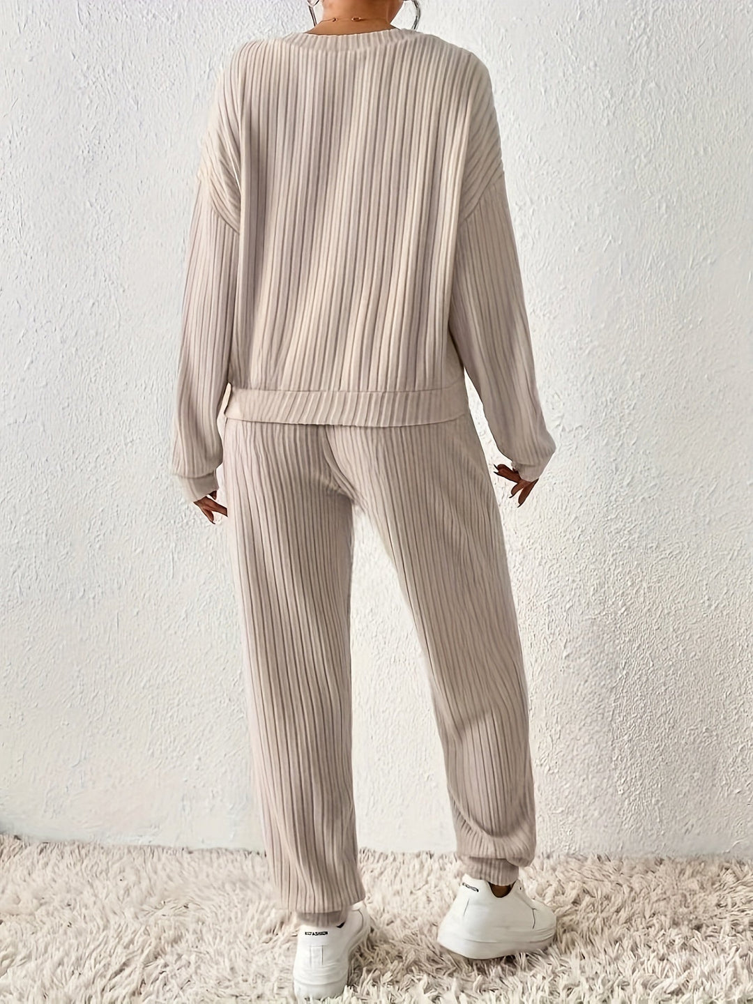 Levoire | Manches Longues Ensemble Deux Pièces Loungewear Pour Femmes