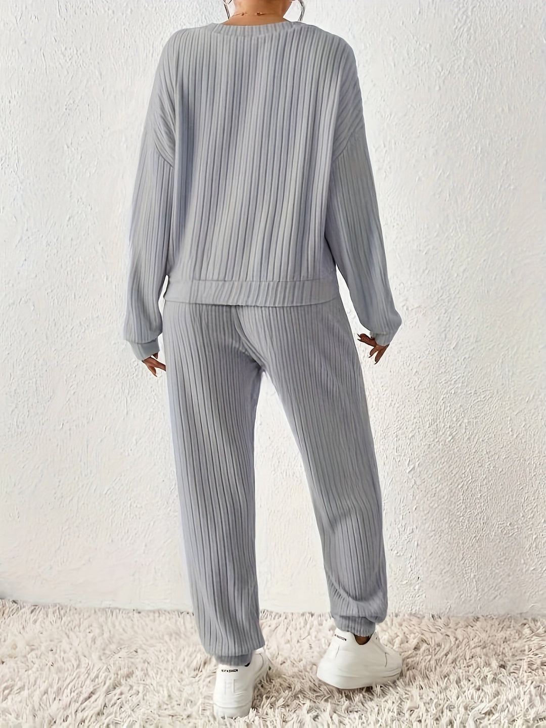 Levoire | Manches Longues Ensemble Deux Pièces Loungewear Pour Femmes