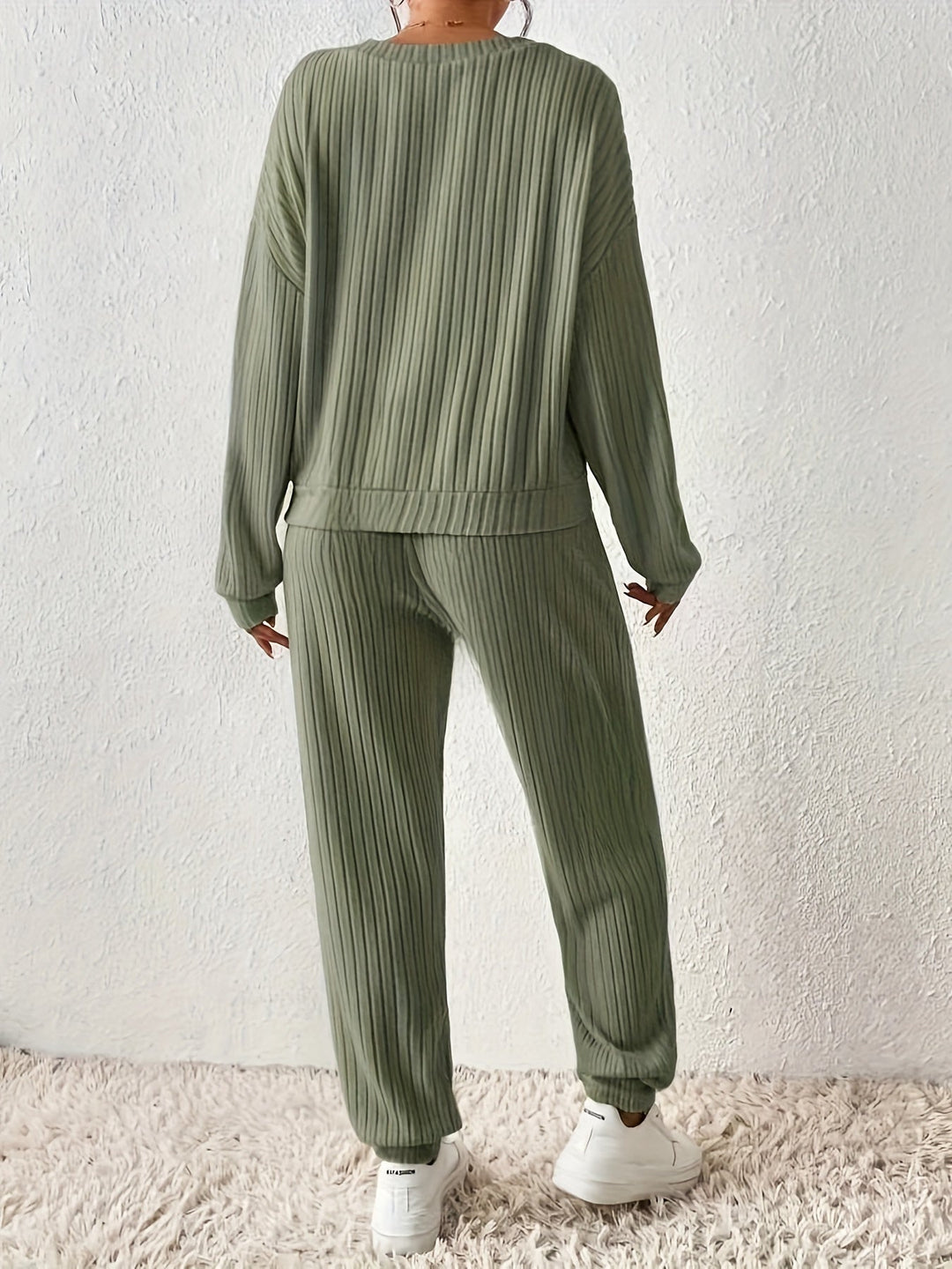 Levoire | Manches Longues Ensemble Deux Pièces Loungewear Pour Femmes