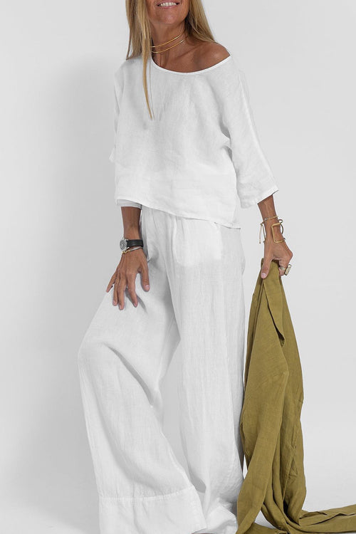 Levoire | Robe En Coton Et Lin