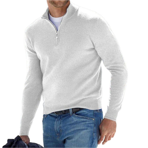 Levoire | Sweat À Col Polo Avec Fermeture Éclair Pour Hommes