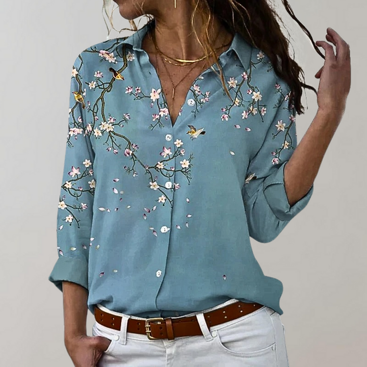 Levoire | Blouse Pour Dames Pour Un Look Élégant Bleu