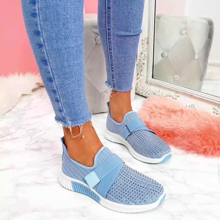 Levoire | Baskets À Lanières Confortables & Tendance Bleu