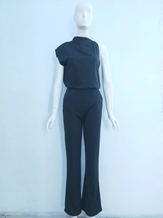 Levoire | Robe Sans Manches À Une Épaule Avec Jambes Larges