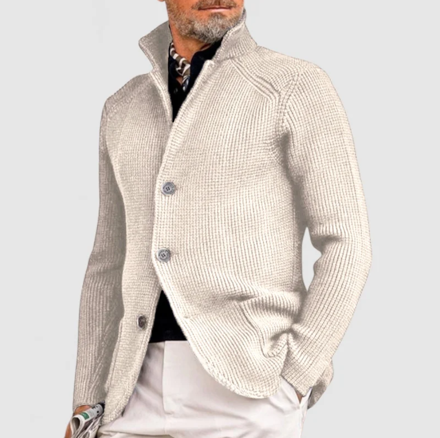 Levoire | Élégant gilet boutonné Blanc