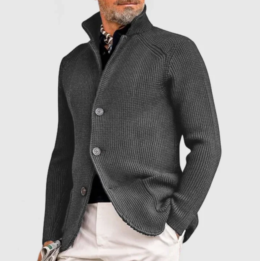 Levoire | Élégant gilet boutonné Gris