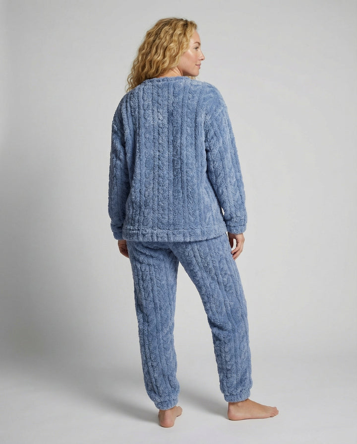 Ensemble de pyjama en polaire pour femmes douillet | Avriane