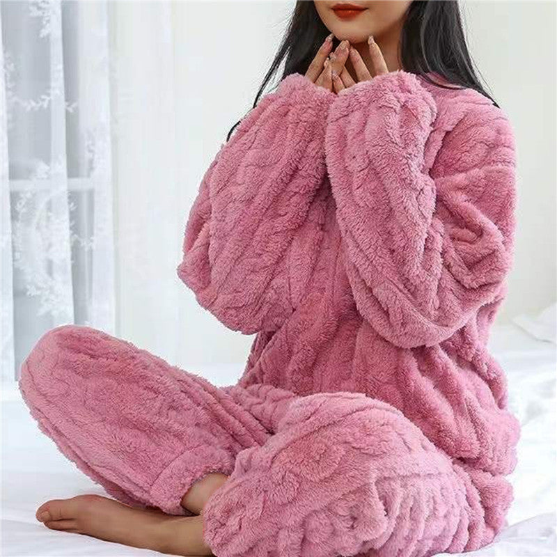 Levoire | Vêtements De Détente Doux Et Chauds Rosa Taille unique