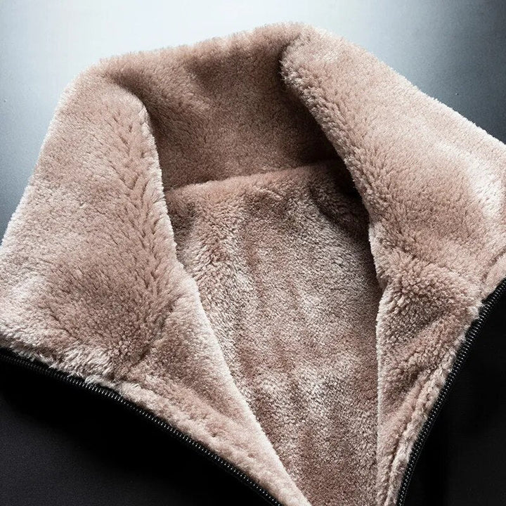 Levoire | Veste En Polaire Pour Hommes Résistante À L'Eau Et Coupe-Vent Avec Col Haut