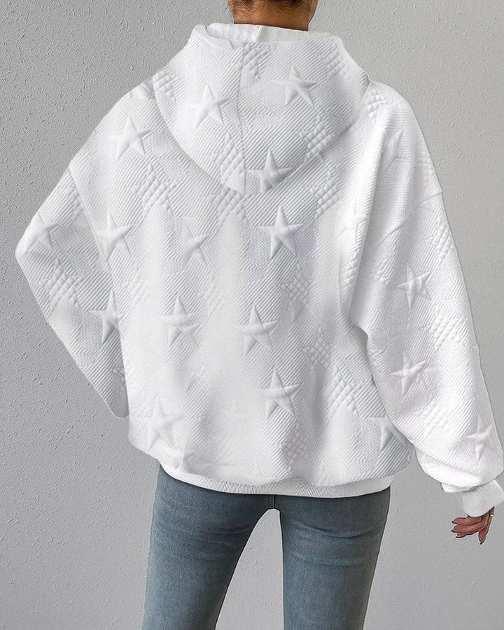Levoire | Sweat À Capuche Pour Femmes Avec Impression D'Étoile