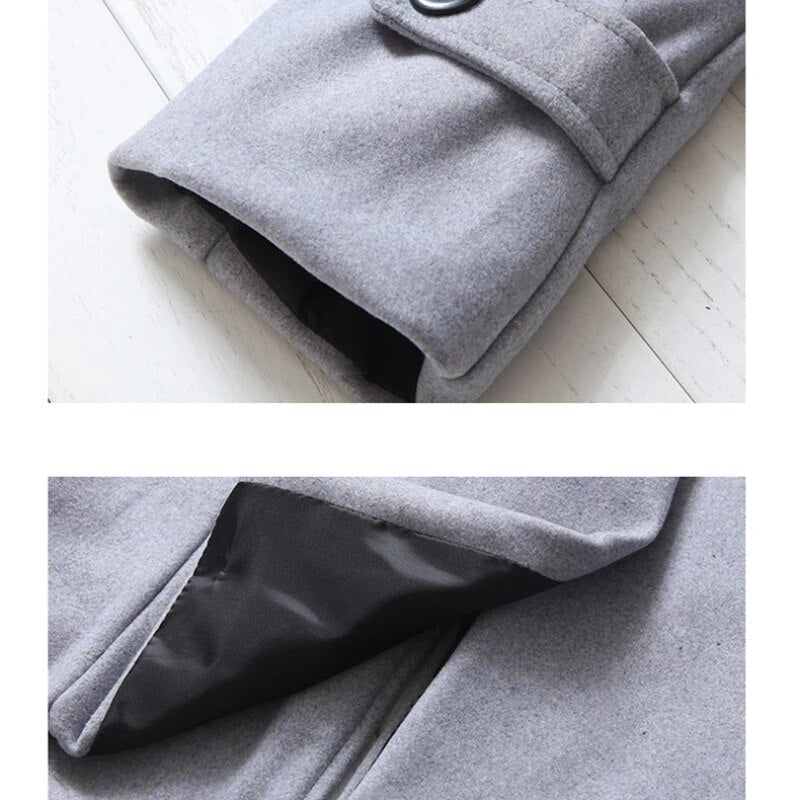 Levoire | Manteau Trench Pour Hommes Avec Double Rangée De Boutons