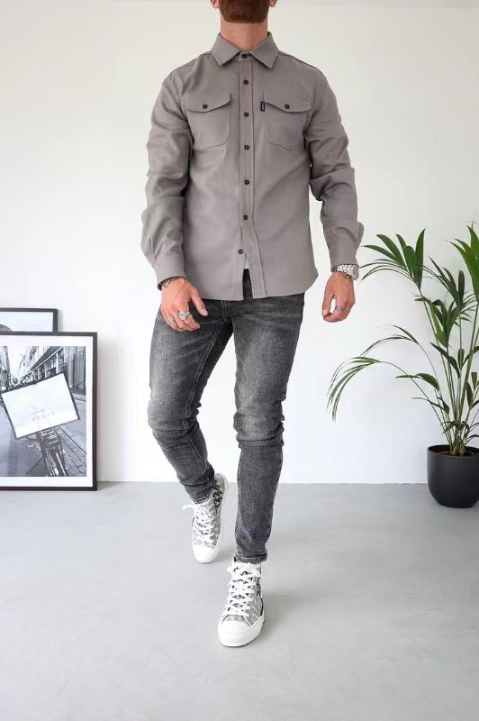 Levoire | Chemise À Boutons Gris clair
